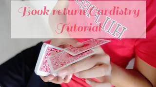 Book Return Cardistry Tutorial. #ace23magic