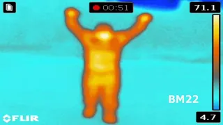 Flir Thermal Imaging Camera Catches Bigfoot or Goofball? You Decide