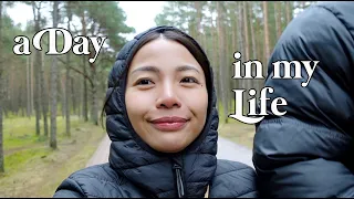 A DAY IN MY LIFE (Mornings, First Time Making Coffee, Walk to the Beach, Lunch w Jowa, Going Out)