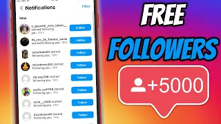 How I Got Free Instagram Followers - New Free Instagram Followers Method 2024 iOS & Android