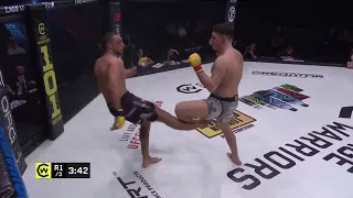 Sofiane Boukichou suffers broken leg against Tom Aspinall at Cage Warriors 101