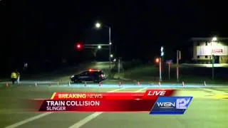 Two trains crash into each other in Slinger