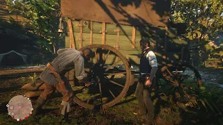 RDR2 - Javier tries to intimidate Charles and Achieves Reversed