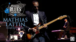 Mathais Lattin 2023 International Blues Challenge Finals 1st Place Band Winner Orpheum Memphis 4K