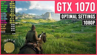 Red Dead Redemption 2 (v1.23 Vulkan) - GTX 1070 - Optimal Settings - 1080p 60FPS