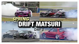 Spring Drift Matsuri QLD 2022 II Day 2 was EPIC ! Big Trains and a Crash
