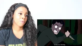 LLAMA ARTS - THE BRIDGE HORROR STORY ANIMATED | Reaction