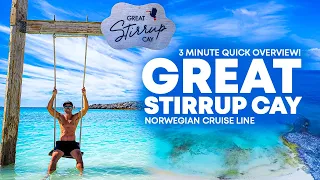 3 Minutes of Important Info about Great Stirrup Cay Bahamas (Norwegian Cruise Line)