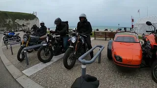 400 km en Fantic Caballero 125 pour finir mon rodage, entouré de F.B Mondial Hps et Pagani