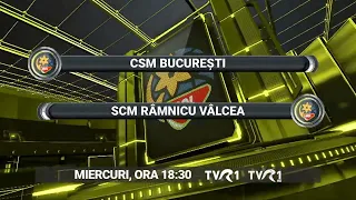 Handbal feminin: CSM Bucureşti - SCM Râmnicu Vâlcea, în direct la TVR1