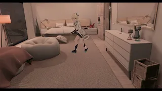 [VRChat] SlimeVR Full Body Tracking using smartphones test2