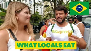 MUST TRY BRAZILIAN STREET FOOD | Local Market Tour ft @rio4fun