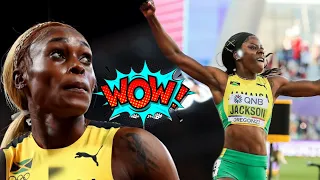 Wow! Shericka Jackson Shocked Elaine Thompson Herah In Epic 200m, Running Her 2nd Fastest Time