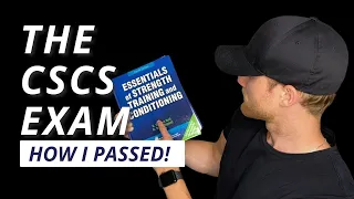 How I Passed the CSCS Exam! (MY STEP BY STEP PROCESS)