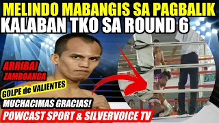 MELINDO ang BANGIS sa PAGBALIK AKSYON TKO 6 ang KALABAN (new fight ) CLEAR VIDEO