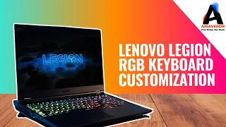 How to Change Lenovo Legion's Keyboards Color