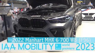 2022 Manhart MHX 6 700 WB F96  Walkaround IAA 2021 Munich