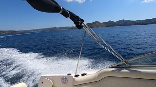 Rinker 250 Fiesta Vee Lagonisi Lagoon Athens Greece