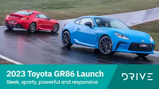 2023 Toyota GR86 Launch | Sleek, Sporty, Powerful and Responsive | Drive.com.au