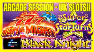 💥£500 FOBT Arcade sesh with Chill Slots!! - 7’s High & Mighty, Black Knight, Star Turns & more💥