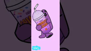 Grimace shake  Milk shake roxo