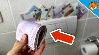 13 Möglichkeiten Geld zu verstecken damit es NIEMAND findet🤯(GENIAL)💥