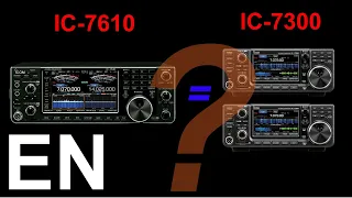 Does the ICOM IC-7610 equal two IC-7300?