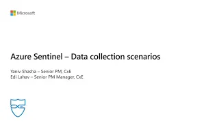 Azure Sentinel webinar: Data Collection Scenarios