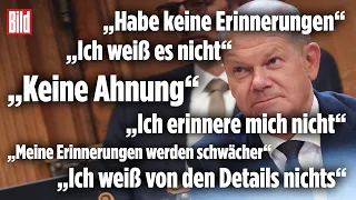 Scholz lacht vor dem Cum-ex-Ausschuss: 14-mal kann sich der Kanzler nicht erinnern