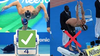 How to Start Like Caeleb Dressel (NOT Michael Phelps)