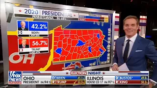 FOX News 2020 Election Night All State Calls, Map Updates (long Version) [PART 1/2]