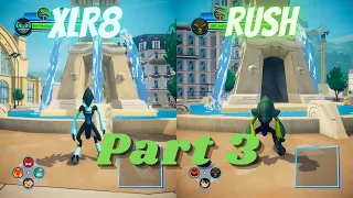 Ben 10 CO-OP [XLR8 & RUSH] Plays  Power Trip PART 3 [No Commentary]