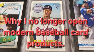 My collecting journey from pack ripper to mainly vintage collector.
