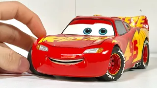 I made lightning McQueen from plasticine clay, full review DIY REALISTIC COPY!