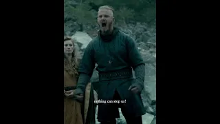 "But Who Is Our King?", "Ragnar!" #bjornironside #vikings #ragnar #bjorn #vikingsedit #moviescene