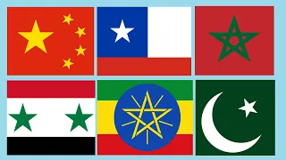 National Flags with Stars (and their Meaning)