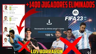 Eliminaron 1463 Jugadores de FIFA 23 para Modo Carrera / Squad Update FIFA 23