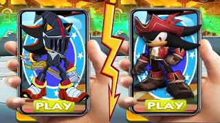 Completing Sir Lancelot Character Event with Captain Shadow in Sonic Dash