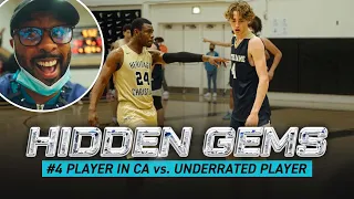 INTENSE GAME! #4 PLAYER IN CA vs. UNDERRATED PLAYER | HIDDEN GEMS