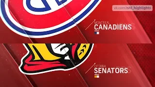 Montreal Canadiens vs Ottawa Senators Oct 20, 2018 HIGHLIGHTS HD
