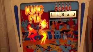 Gottlieb King Pin (Dr. Dave's Pinball Restorations)