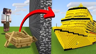 I Cheated with //UPGRADE in a Build Battle in Minecraft!!