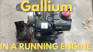 Engine Destruction? Will Gallium Destroy a Running Engine?
