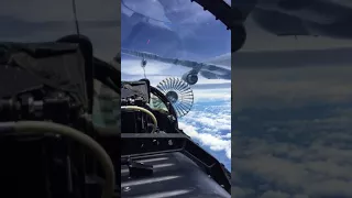 Air-to-Air refuelling two RAAF F/A-18  Hornets