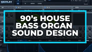 How to Make a 90's House M1 Style Bass Organ in Serum