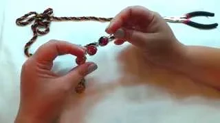 Окончания жгута, бусины/Harness endings, beads