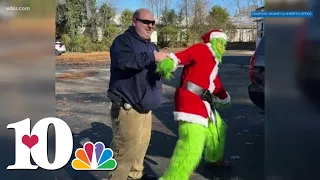 DA Russell Johnson announces charges dropped for the 'Grinch'