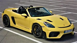 2024 Porsche 718 Spyder RS - Driving,Exterior and Interior