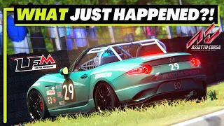 Assetto Corsa | Did I REALLY Just Do That? LFM Mazda MX-5 @ Cadwell Park