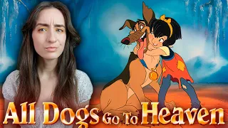 **ALL DOGS GO TO HEAVEN** is VERY WEIRD if you think about it! Movie Reacion & First Time Watching